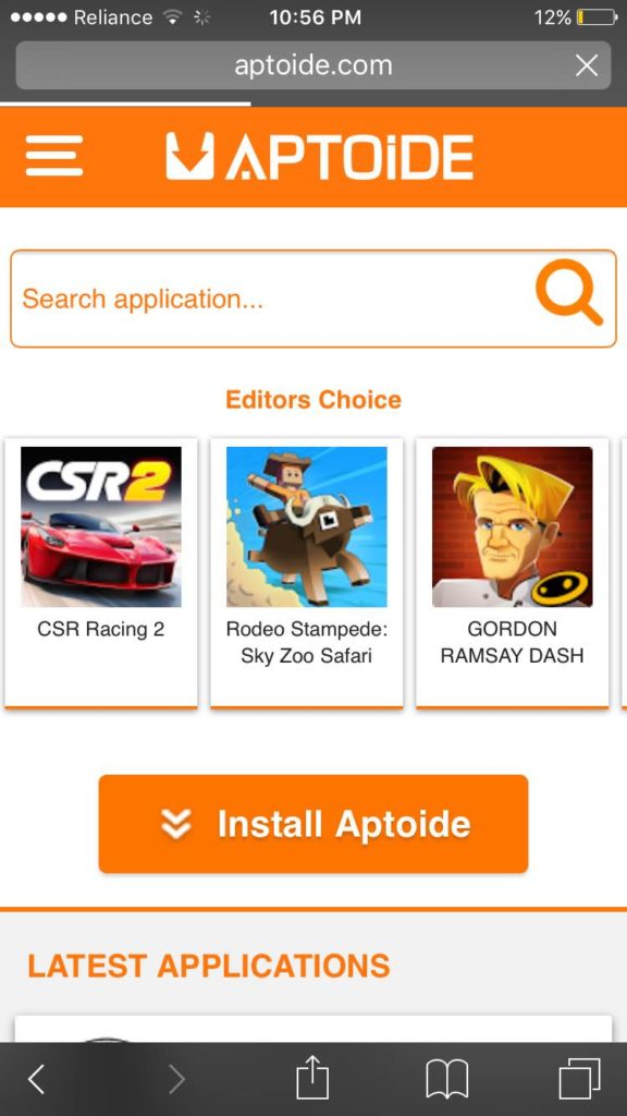 download aptoide iphone