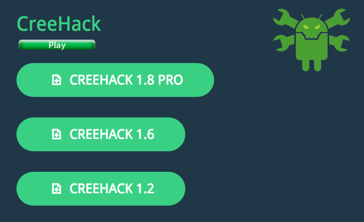 download creehack apk for android