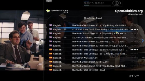 add kodi subtitles