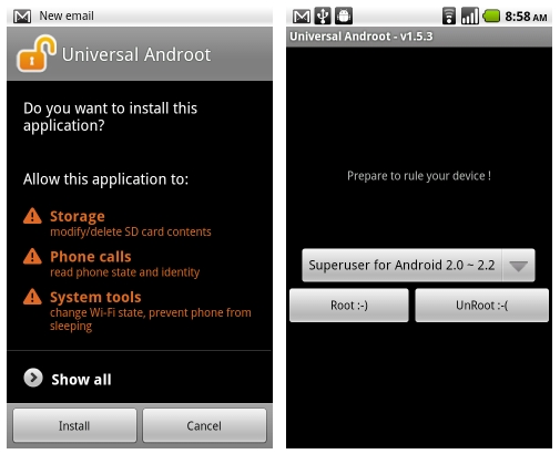 download universal androot apk